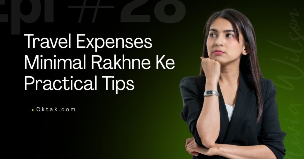 Travel Expenses Minimal Rakhne Ke Practical Tips
